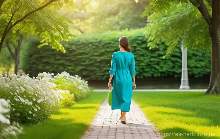 한방병원과 양방치료 병행 후기 - **Gentle Movement & Calm:** In a peaceful indoor space with soft lighting, the person is performing ...