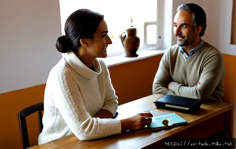 한방병원 감기 치료 후기와 비용 - Photorealistic Spanish traditional medicine clinic consultation for cold symptoms, an adult patient ...